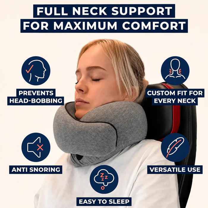Portable Neck Support Travel Pillow